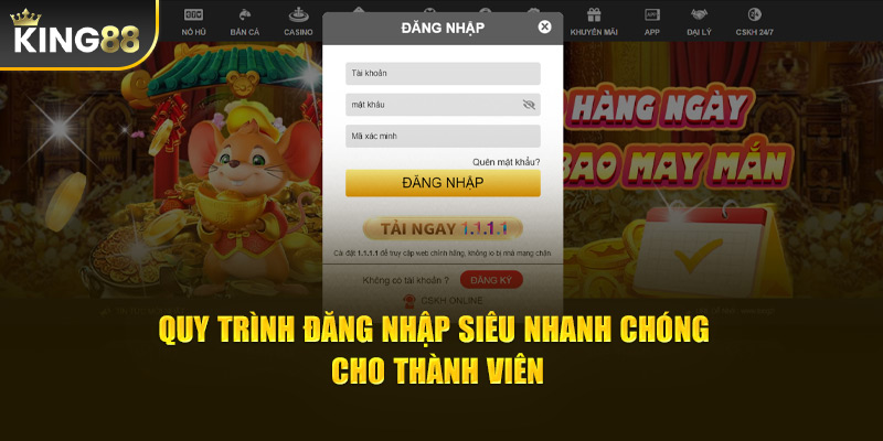 Hướng dẫn thành viên tham gia tại nhà cái King88