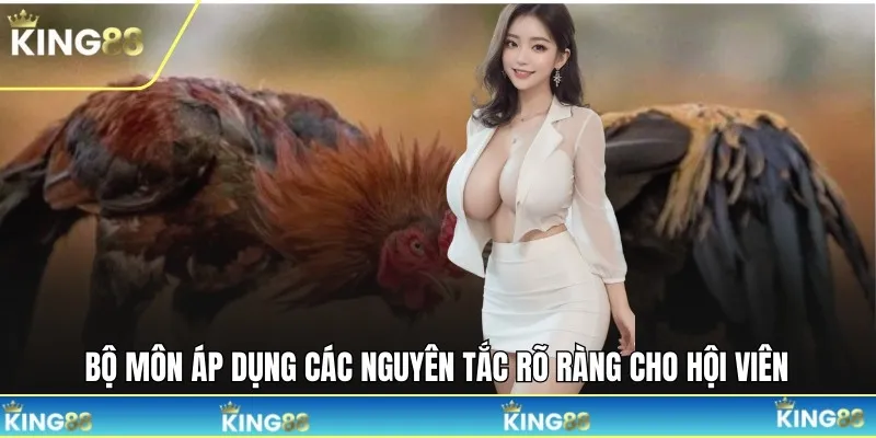 Bộ môn áp dụng các nguyên tắc rõ ràng cho hội viên